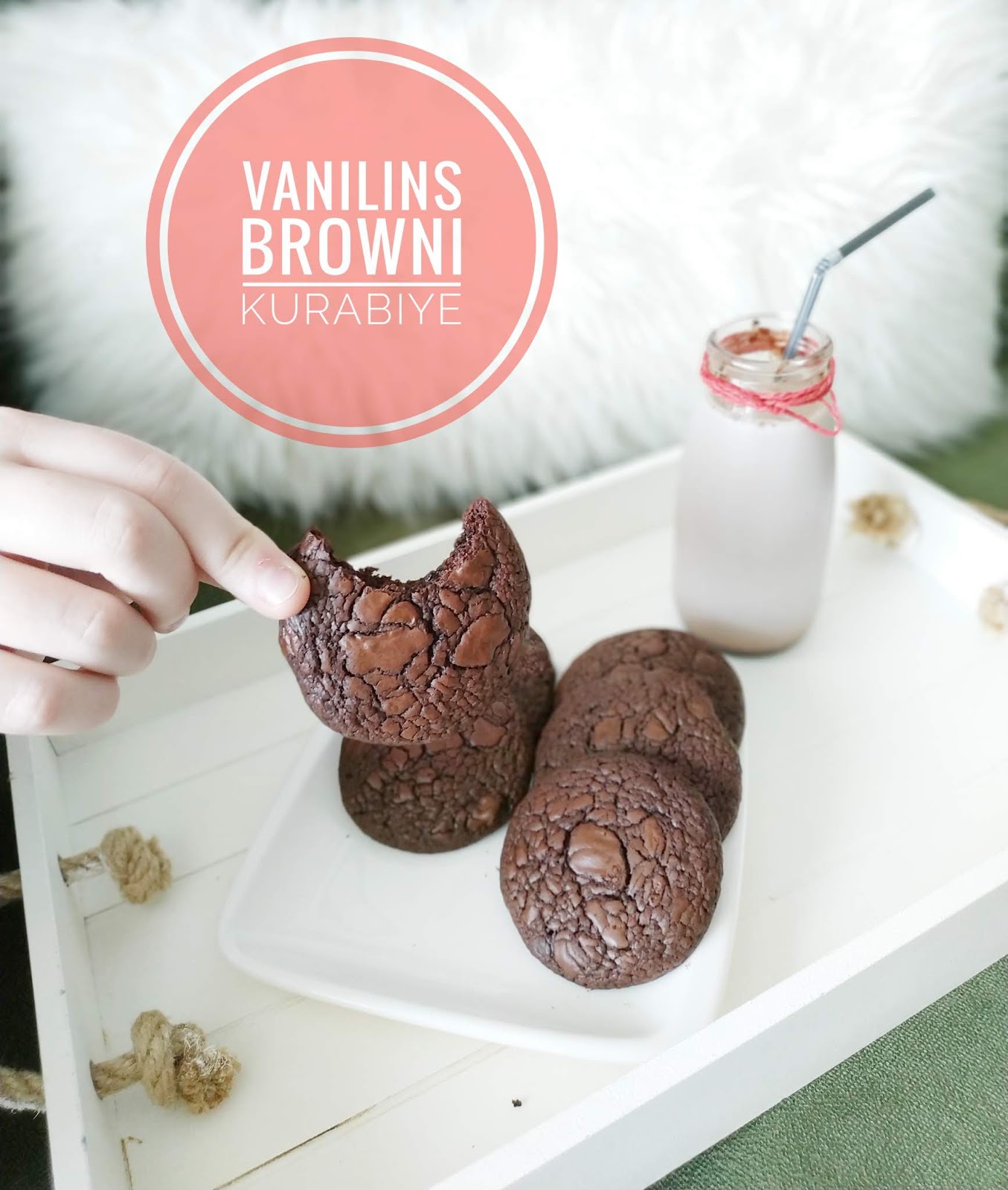 Browni kurabiye Vanilins