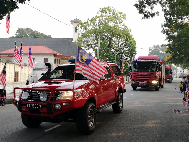 sambutan merdeka kulim kedah 2019 bomba kulim