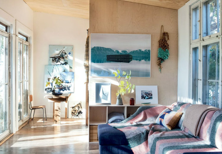 A Relaxed Danish Artist's Cabin In Copenhagen
