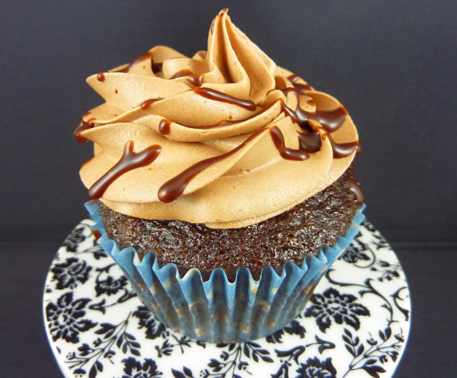 Cookies on Friday Chocolate Kahlua Cupcakes