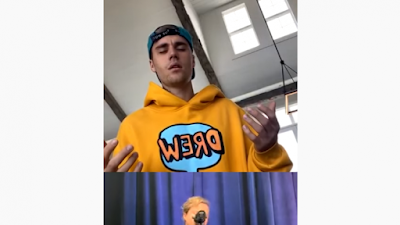 Justin Bieber Siarkan Kebaktian Minggu Untuk 130 Juta Follower Instagram-nya