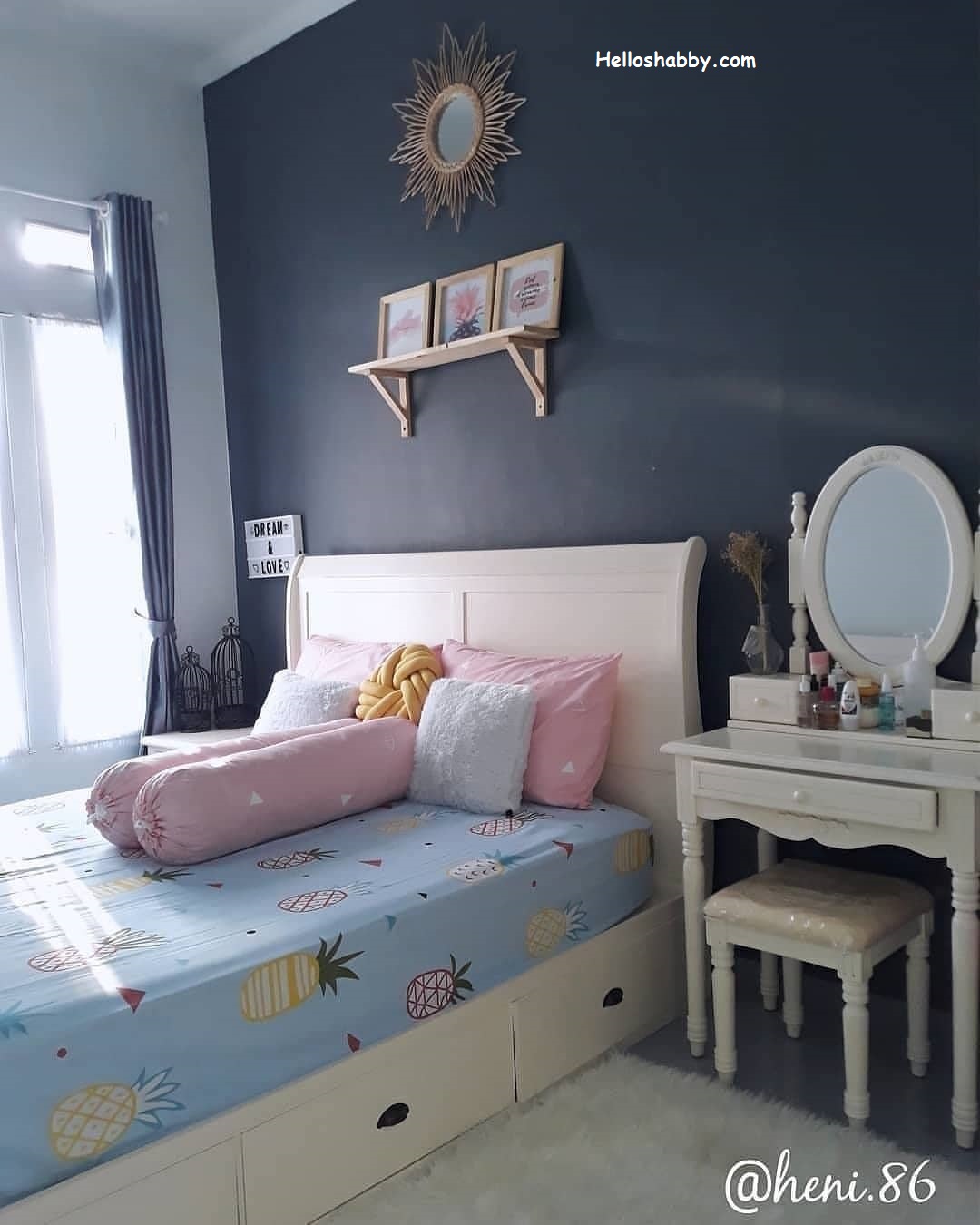 6 Pilihan Warna Cat Kamar Tidur Ukuran 3 x 3 Meter ~ HelloShabby.com