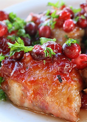slow cooker cranberry chicken