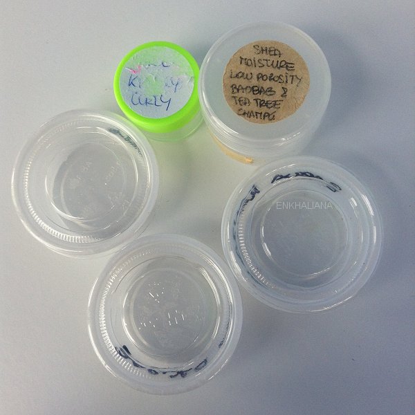 Muestra Kinky Curly Gel / Shea Moisture Champú Low Porosity Baobab & Tea Tree / Barwa Acondicionador Manzana / Barwa Acondicionador Huevo / Barwa Acondicionador Arroz