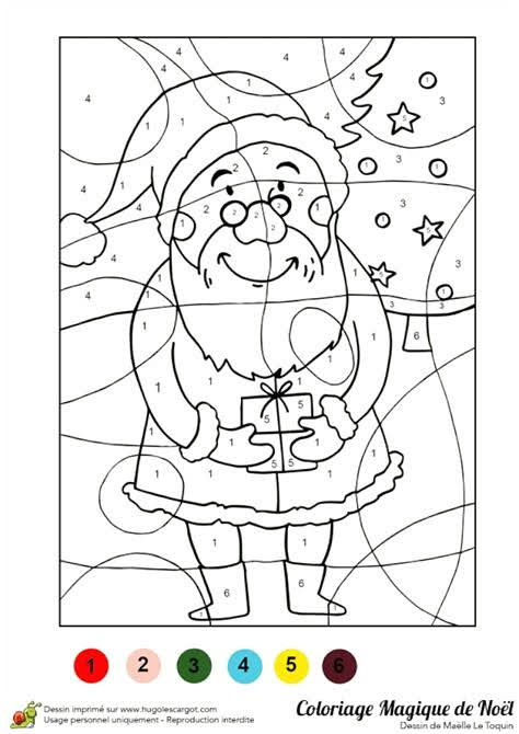 Coloriage Magique Noel Maternelle à Imprimer  Coloriage à imprimer gratuit