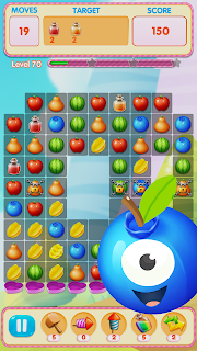 Fruit Crush Land: Jeux Match 3 Screenshot-2