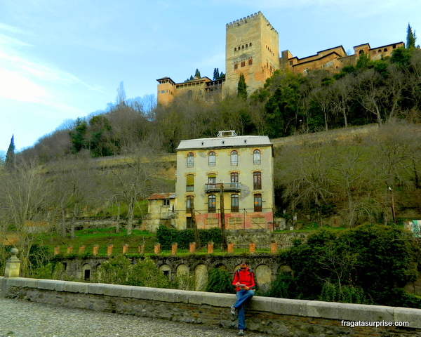 Granada - Andaluzia - Paseo de los Tristes