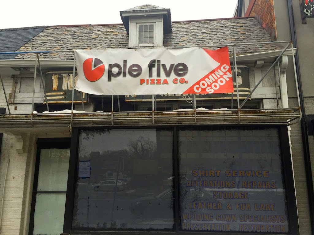 Coming Soon Pie Five Pizza Tenleytown DC Outlook