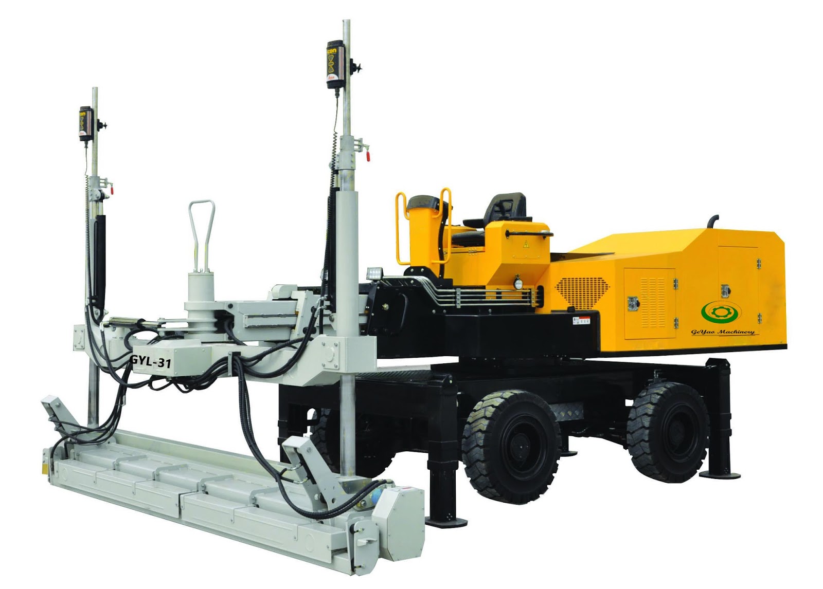 Professional of Road Construction Machines Laser Concrete Screed (Boom