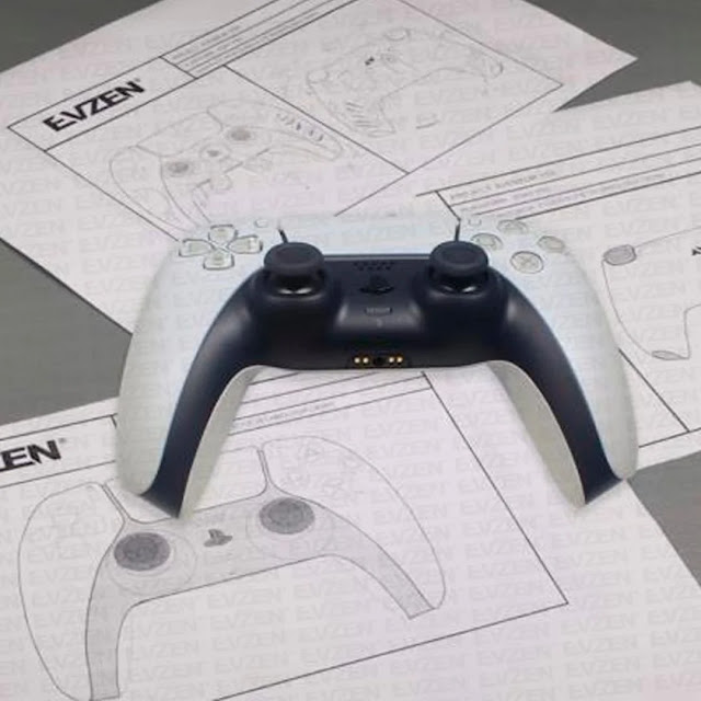 بالصور الكشف عن ذراع تحكم DualSense لجهاز PS5 عن قرب وبتفاصيل دقيقة جداً