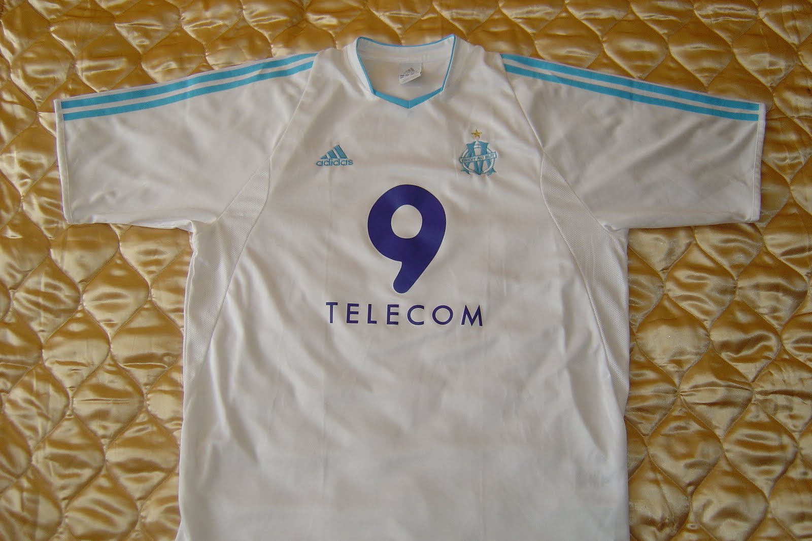 Maillot De Football Triestina 2003-2004 Domicile Taille L, Occasion En Parfait état, Porté #8 Mariani