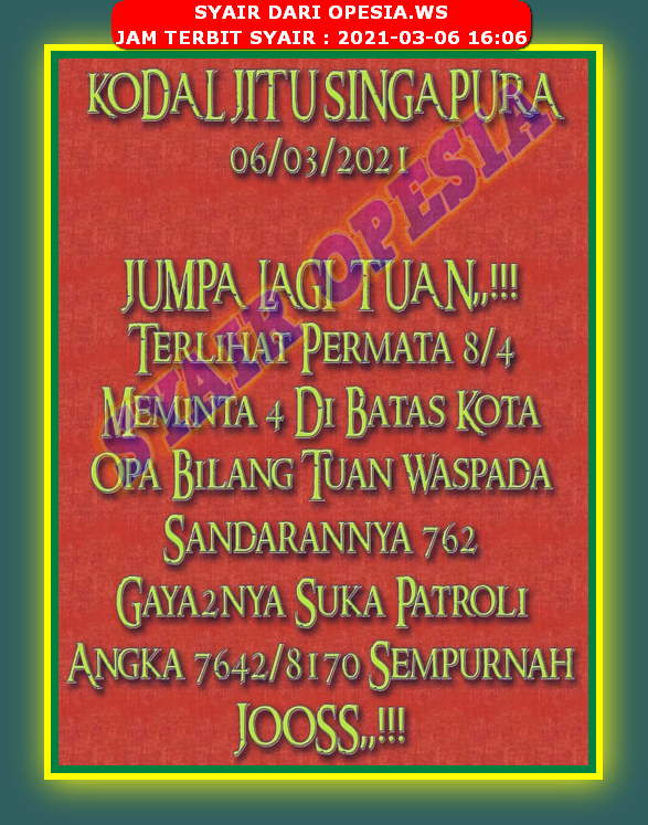 forum syair sgp