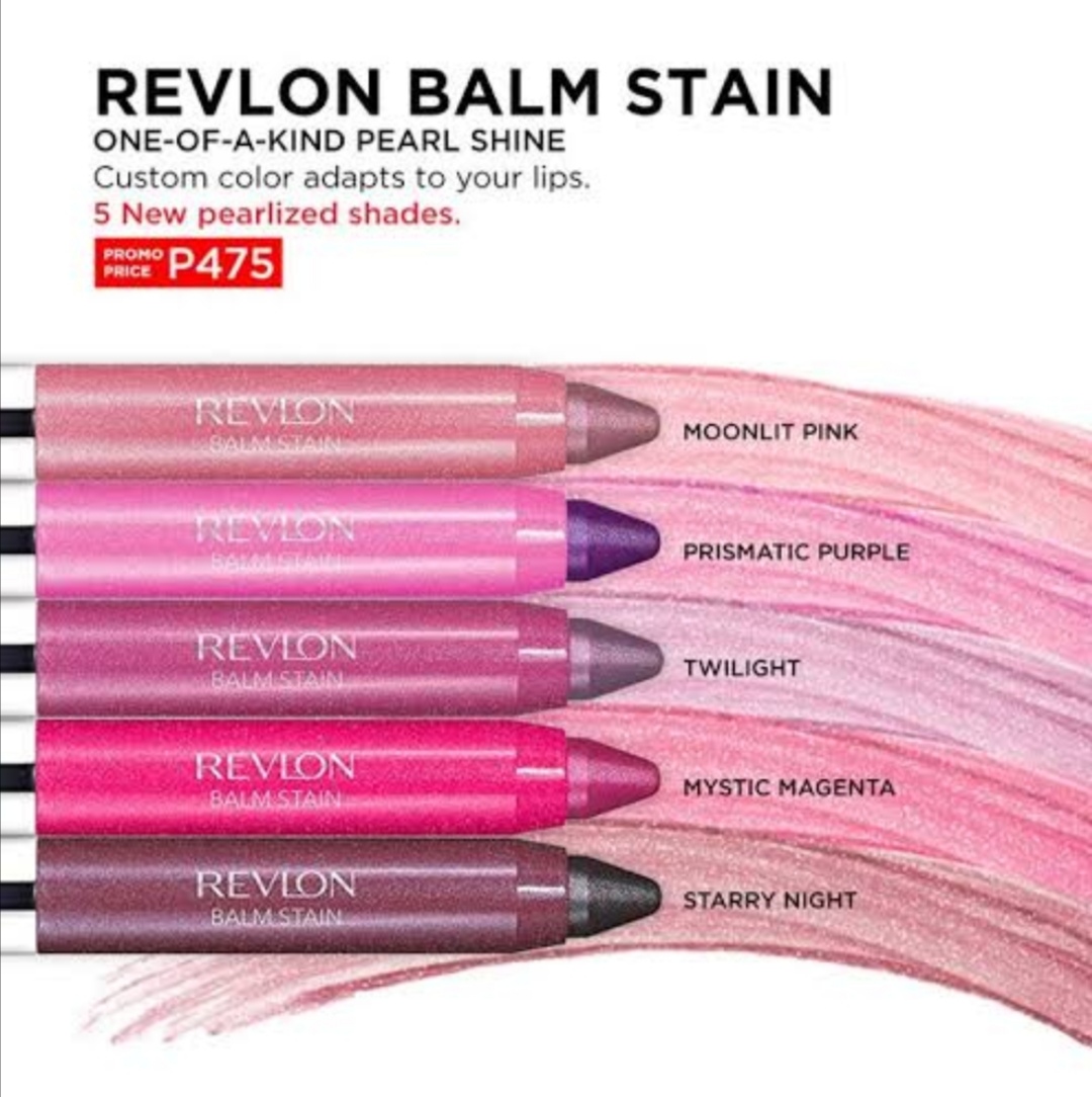 Lucky Citrine SWATCHES Revlon Balm Stain OneOfAKind Pearl Shine