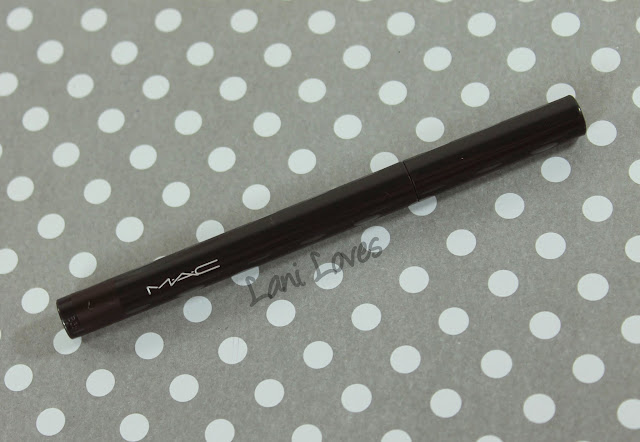 MAC Fluidline Pen - Vintage Brown Swatches & Review