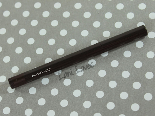 MAC Fluidline Pen & Rebeleyes Gel Liner Swatches & Review