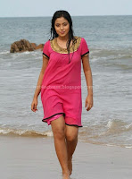Hot, actress, poorna, wet, beach, photos