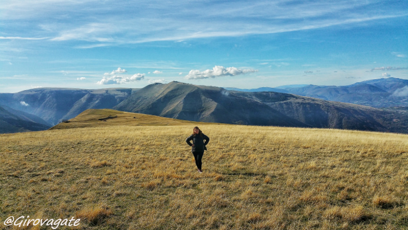 piani ragnolo trekking monti Sibillini