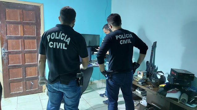Operação Luz na Infância 8: Polícia cumpre mandado em Porto Velho e faz apreensões