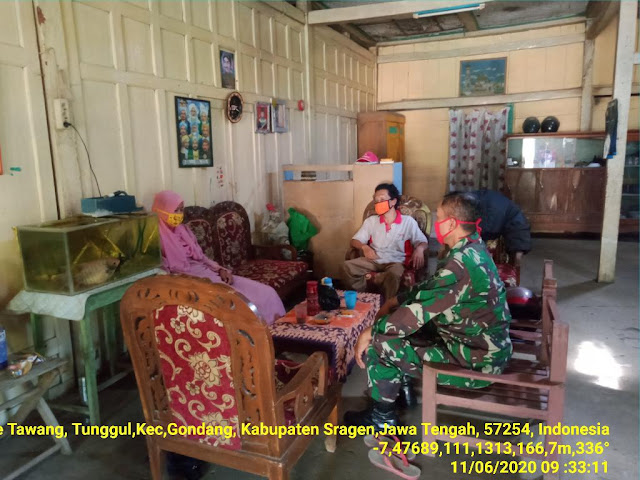 Babinsa Tunggul : Larangan Terbangkan Balon Udara Telah Diatur UU