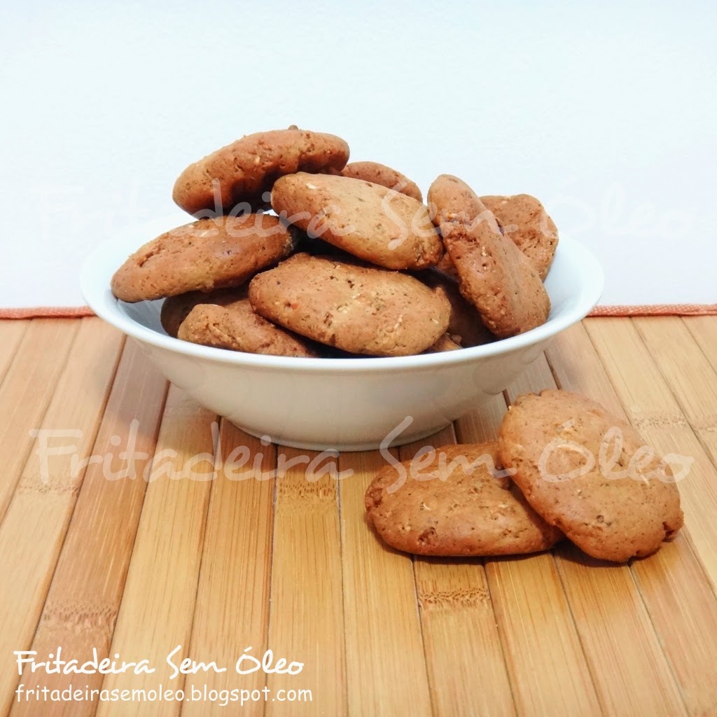 Cookies de Granola na AirFryer Fritadeira sem Óleo Receitas AirFryer