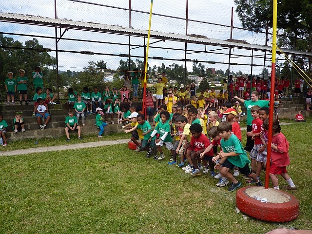 The Farrell Family in Africa: House cross country races