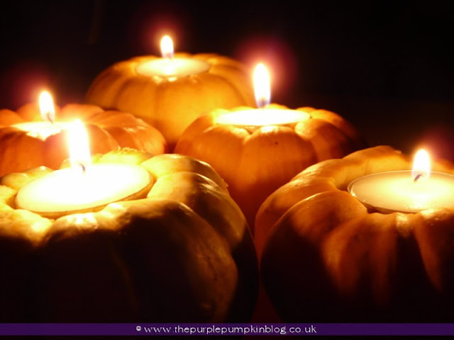 Munchkin Pumpkin Tea-Light Holders | The Purple Pumpkin Blog