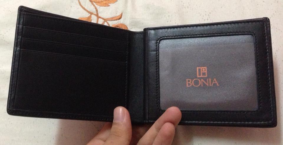bonia card wallet