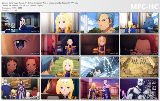 Sword Art Online Alicization War of Underworld 1st Season