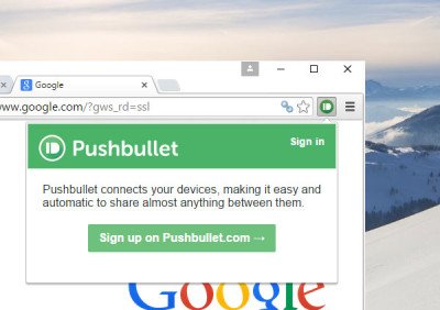 ตั้งค่าและใช้ PushBullet กับ Chrome และ Android