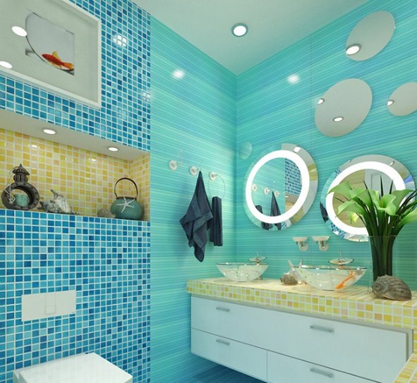 Colors For A Small Bathroom