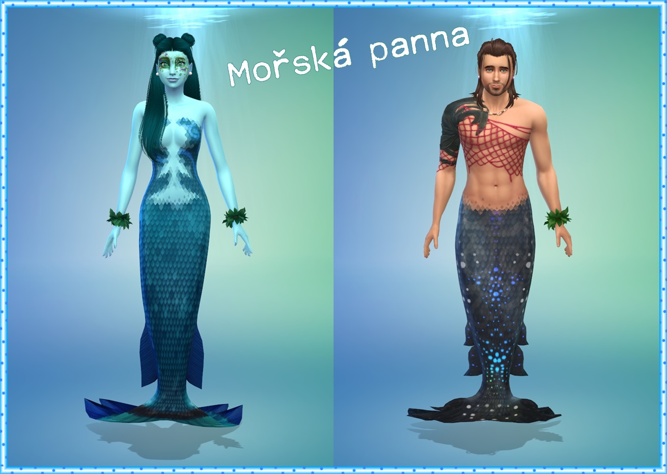 Jak se stát mořskou pannou v The Sims 4?