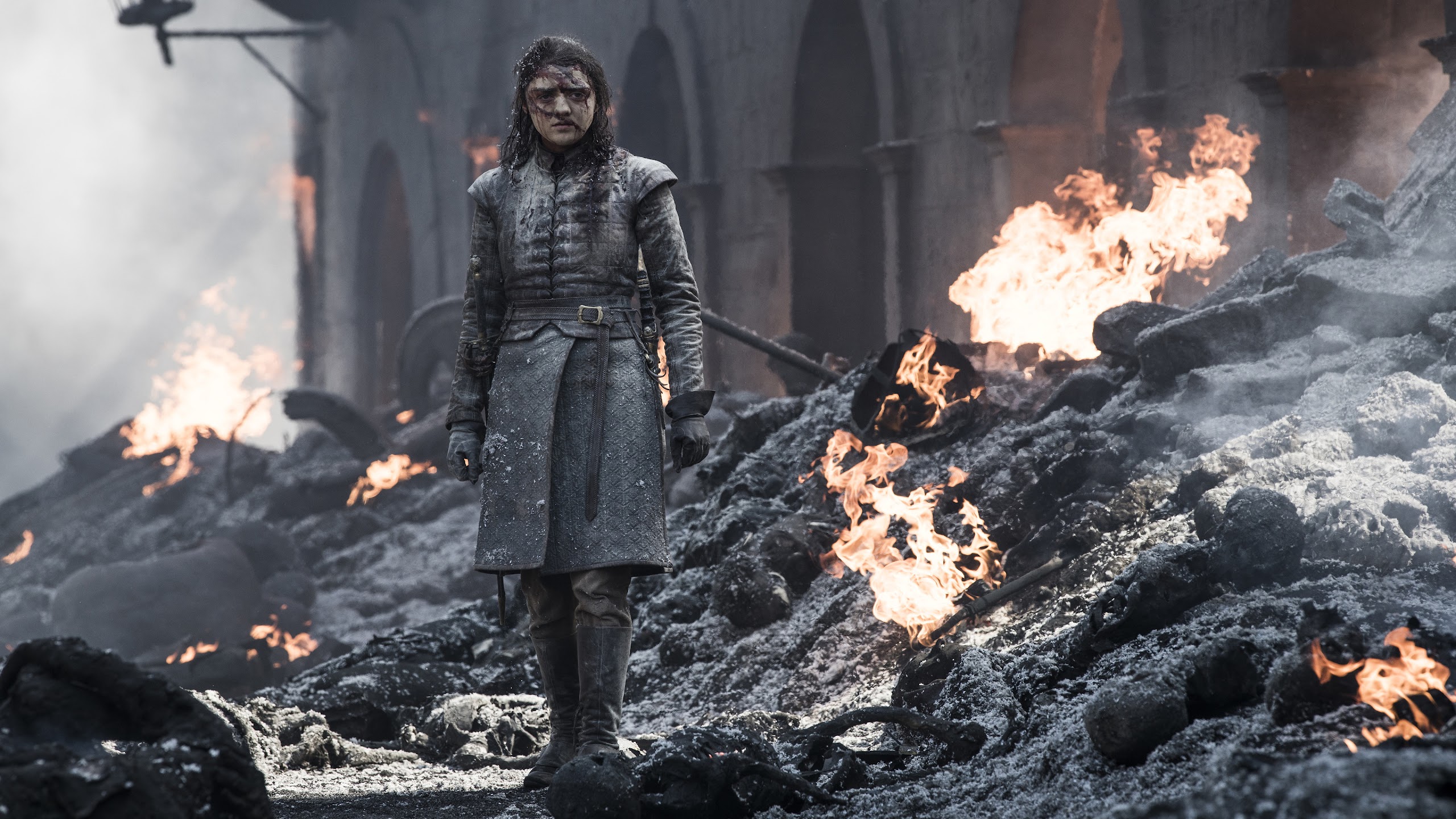 Arya Stark Game Of Thrones Season 8 4K 96 Wallpaper PC Desktop arya-stark-game-of-thrones-season-8-4k-96-wallpaper-pc-desktop