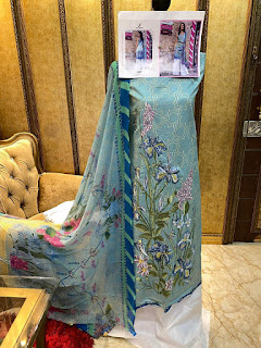 Juvi fashion Sarang vol 2 Lawn Cotton pakistani suits open pic