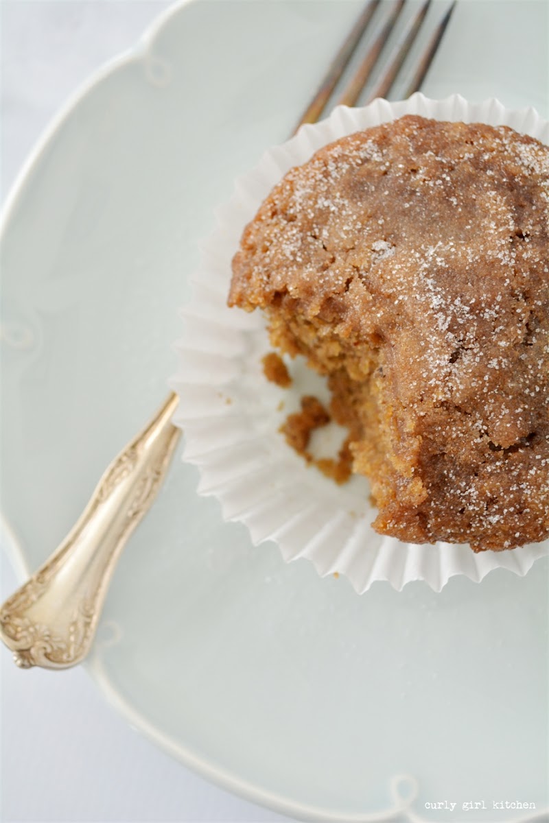 Curly Girl Kitchen Coffee and Walnut Muffins