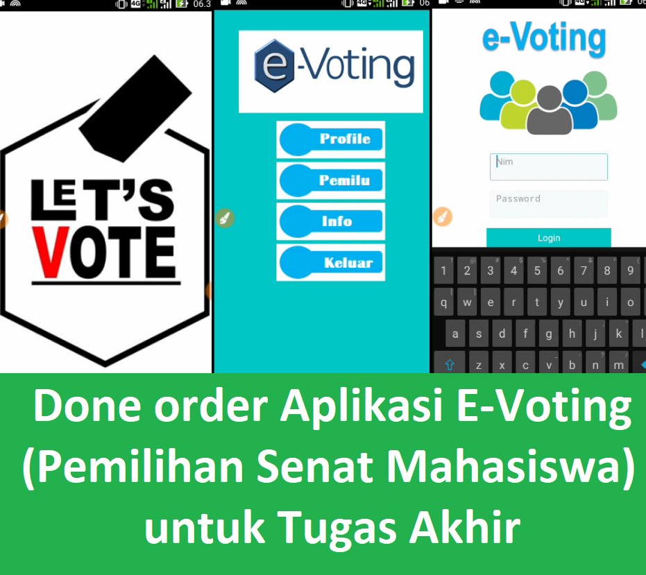 Jasa Pembuatan Aplikasi Android E Voting Jakarta Jasa Pembuatan Aplikasi Android E Voting Jakarta Jasa Pembuat Aplikasi