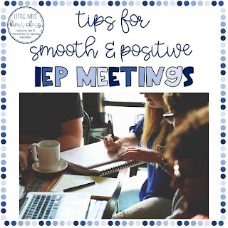 Tips for IEP meetings
