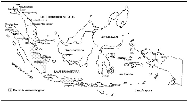 Gambar Catatan Maret 2012 Gambar 6 Peta Kekuasaan Singosari Mewarnai