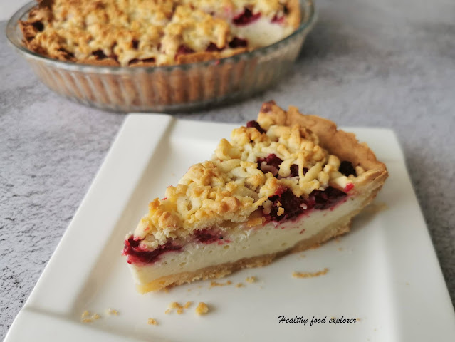 Tarta sernikowa Sernik na kruchym spodzie
