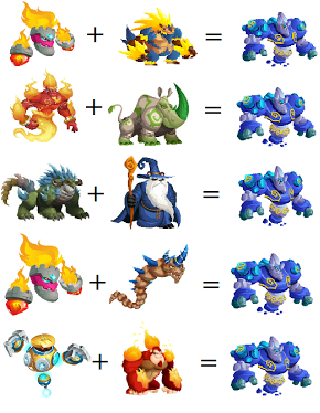 monster legends cruzamentos 2014