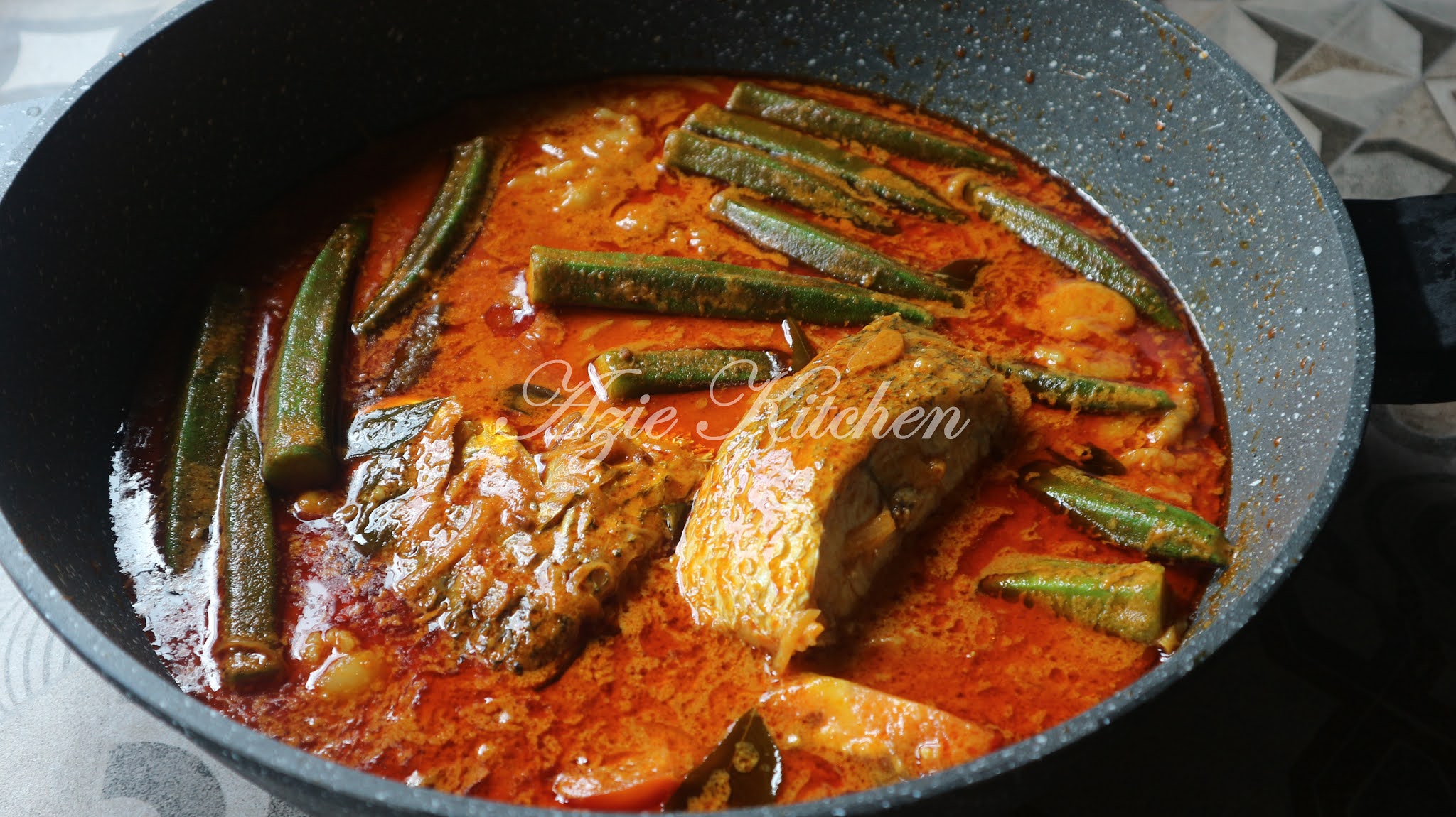 Kari Ikan Jenahak Pekat Sedap Azie Kitchen