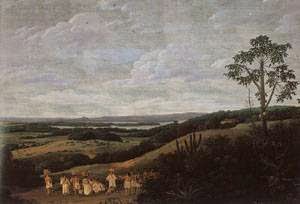 Paisagem Brasileira ~ Frans Post - Holandês - Barroco Brasil Colonial