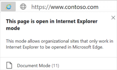 เปิดใช้งานโหมด Internet Explorer