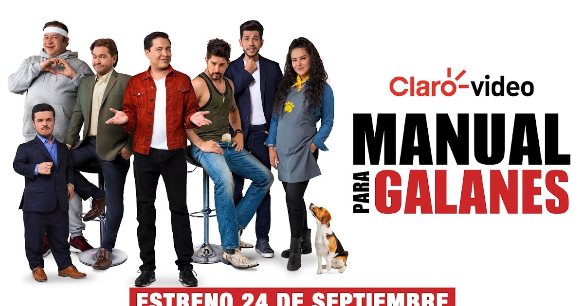 Promocional de la serie Manual para galanes - Más Telenovelas