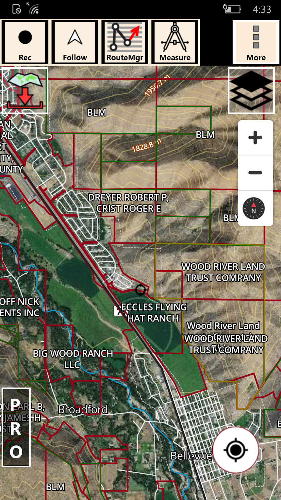 iBoating iHunting GPS Maps App for Windows Phones