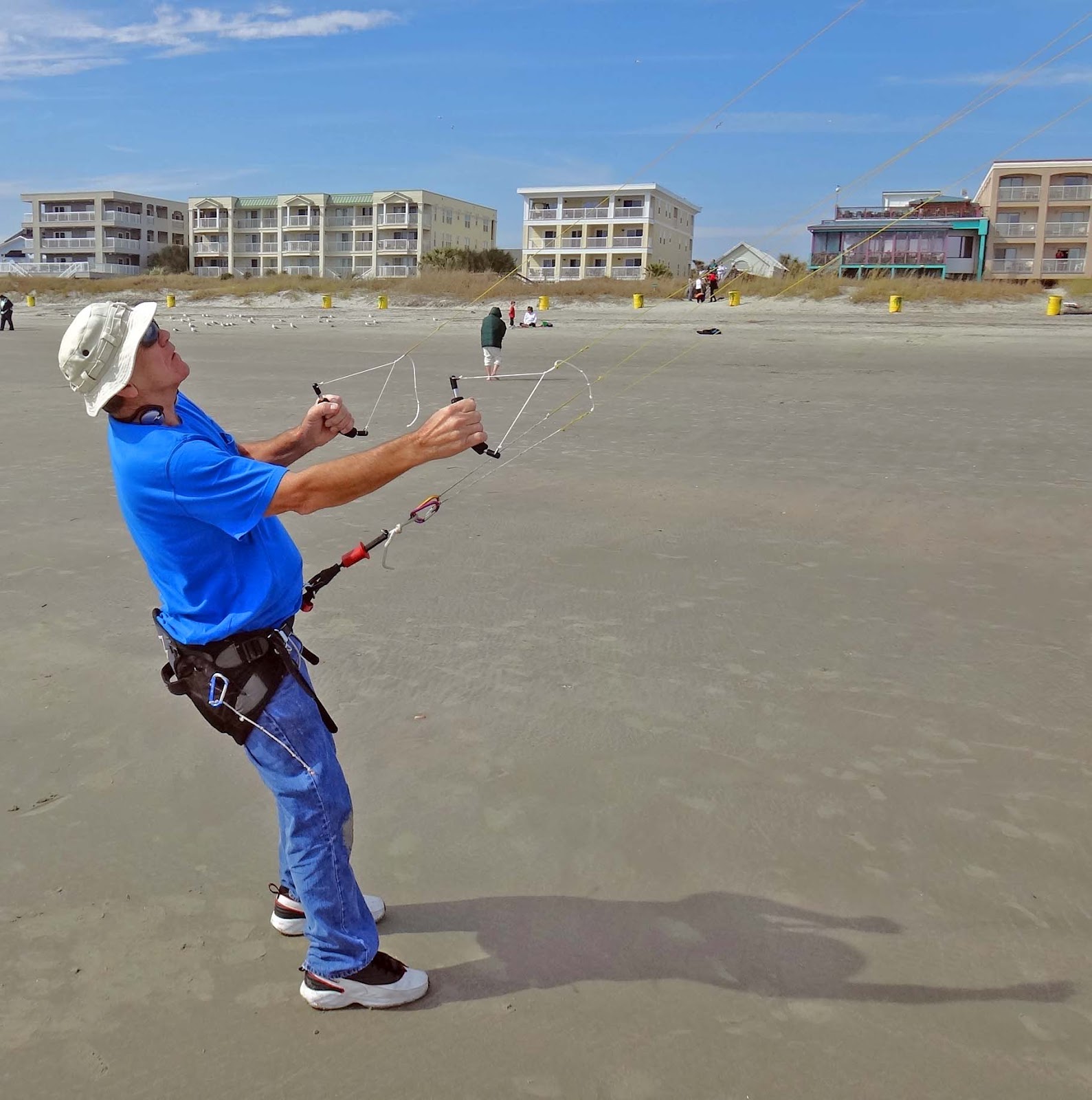 Joe's Retirement Blog Twelve Stack Diamond Stunt Kites, Isle of Palms