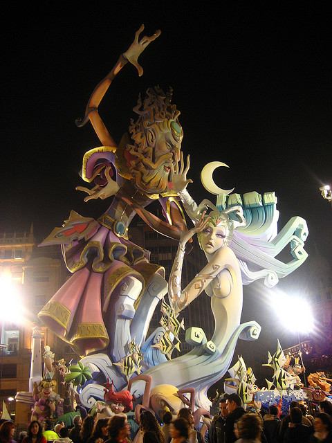 Rzeźby Las Fallas