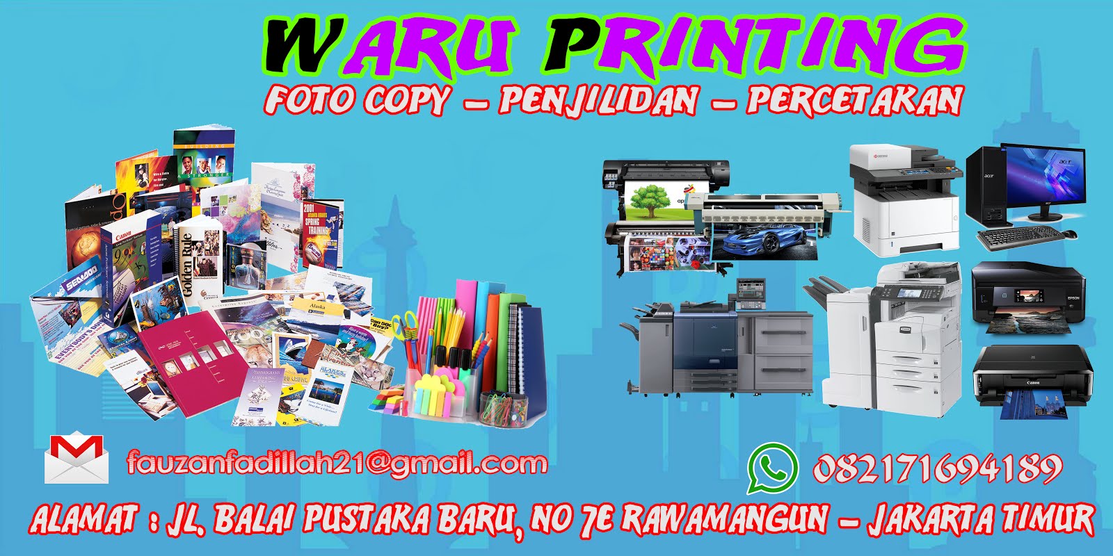 Bikin Spanduk Kilat Murah Jakarta Waru Printing
