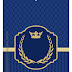 Corona de Realeza en Azul Marino: Imprimibles Gratis para Bodas. 