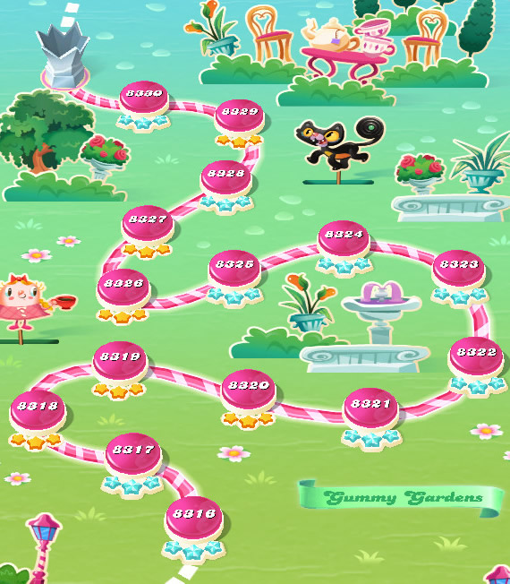 Candy Crush Saga level 8316-8330 Candy Crush Saga level 8316-8330