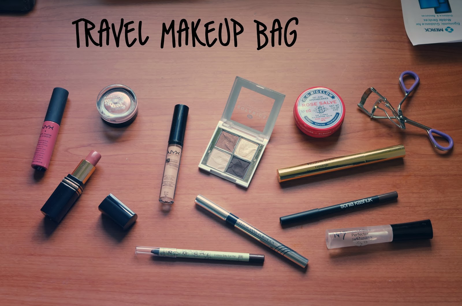 Travel Makeup Bag The Ravings of an Insomniac